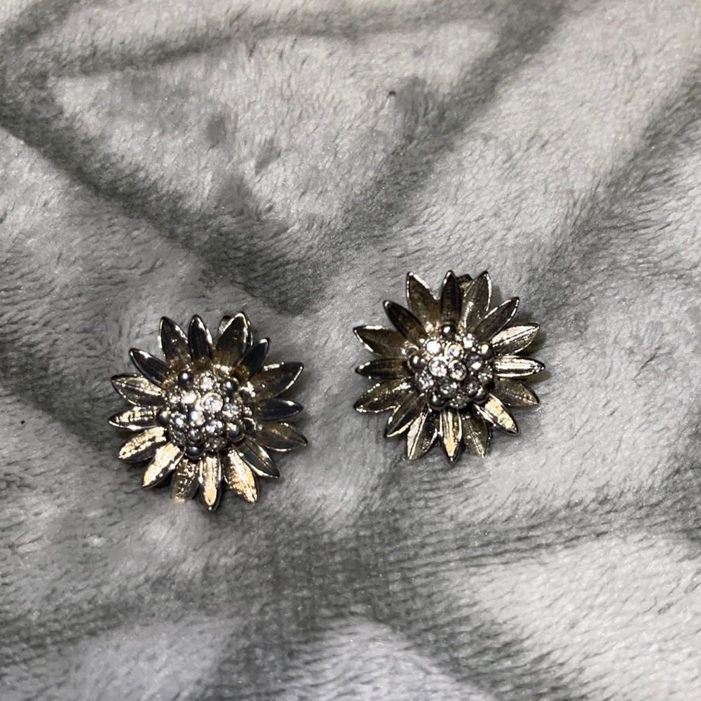 Sun flower earrings